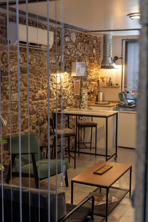 Appartamento Deluxe | Area soggiorno