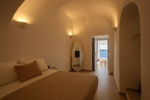 Villa Elite, 2 habitaciones, bañera de hidromasaje, vistas al mar | Caja fuerte, decoración individual, mobiliario individual