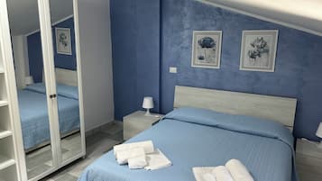 1 camera, biancheria da letto di alta qualità, materassi in memory foam