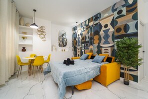 1 bedroom, iron/ironing board, free WiFi, bed sheets