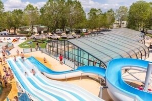Indoor pool, outdoor pool