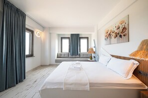 Standard Room, Sea View | Premium bedding, free WiFi, bed sheets - DIONE BOZCAADA (Bozcaada)