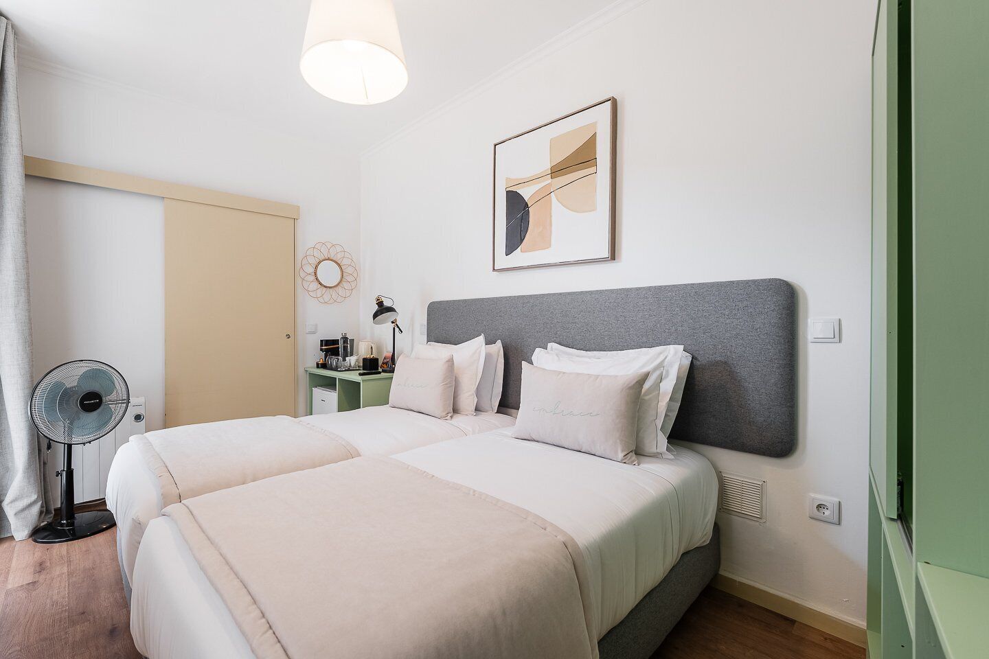 1 chambre, bureau, Wi-Fi, draps fournis