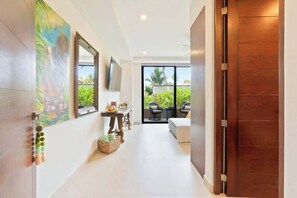 Interior - Casa Armada: Beachfront Condo, Pool & Garden View (San Pancho)