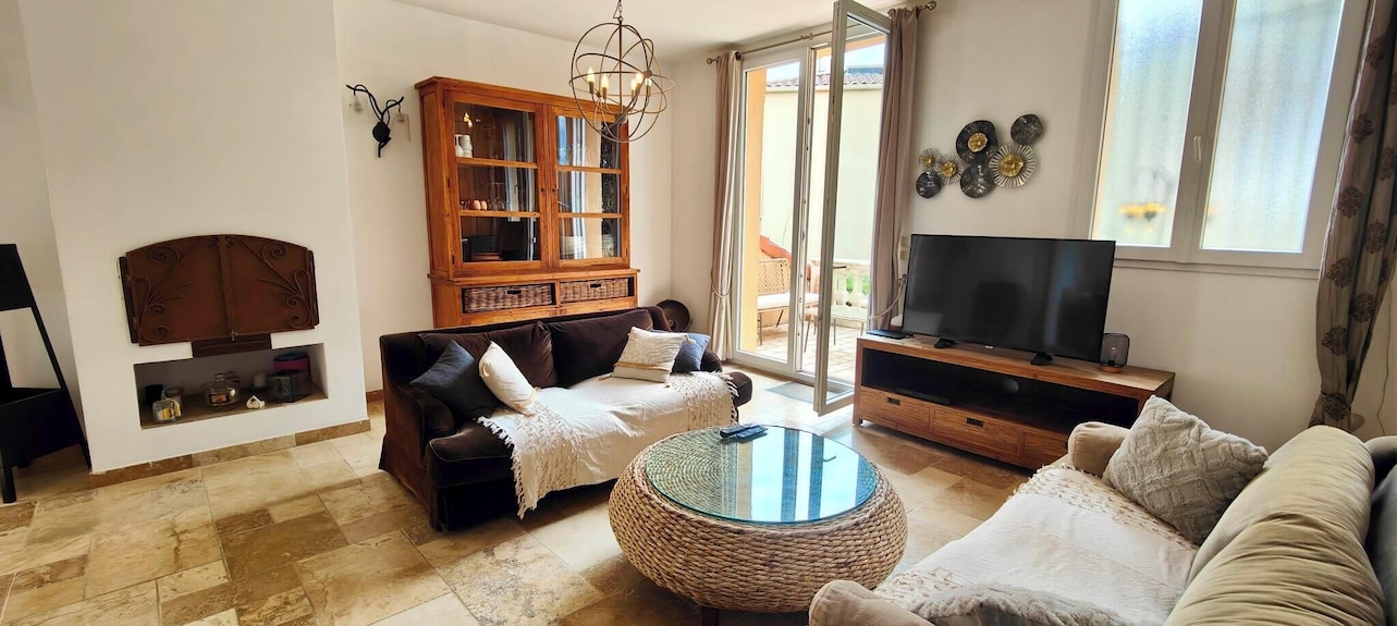 Maison 5p Avec Jardin Et Piscine Climatisée - Fréjus