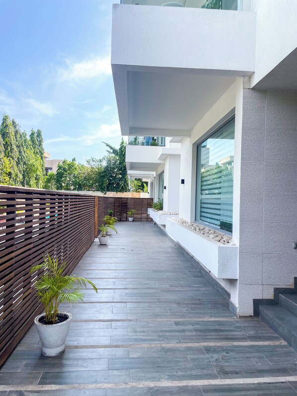 Terrein van de accommodatie