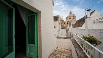 Luxury-Suite, Balkon, Stadtblick | Balkon