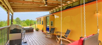 The Caboose at SR Station No. 1 | Hocking Hills