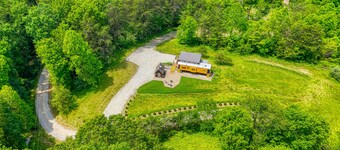 The Caboose at SR Station No. 1 | Hocking Hills