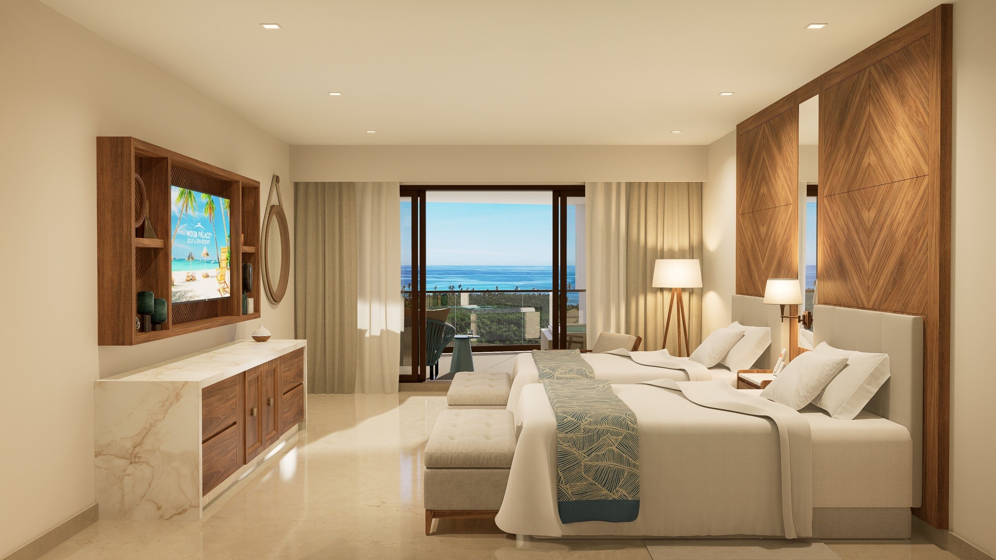 Ropa de cama de alta calidad, edredón y artículos del minibar gratis 