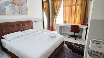 Premium bedding, down duvets, Tempur-Pedic beds, individually decorated