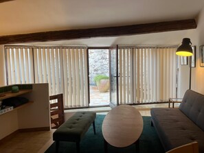 TV connectée, cheminée