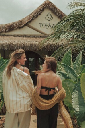 Facciata della struttura