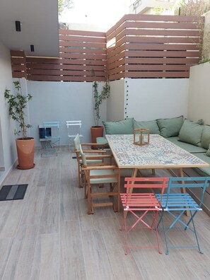 Restauration en plein air