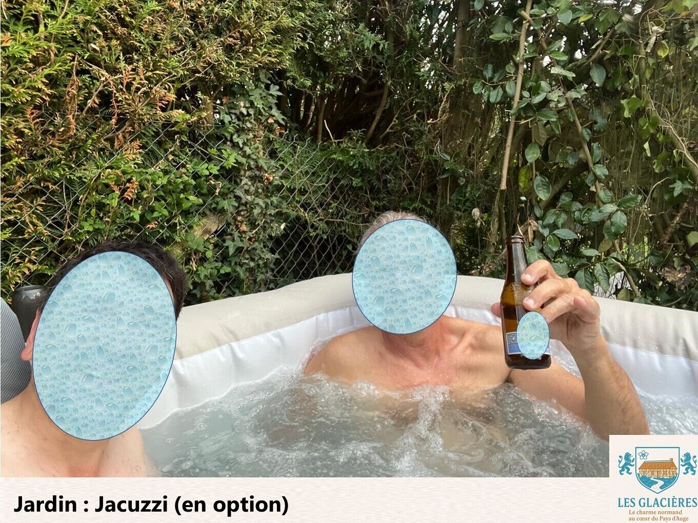 Tina de hidromasaje al aire libre