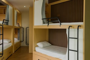 Shared Dormitory, Women only, Balcony | Premium bedding, free WiFi, bed sheets