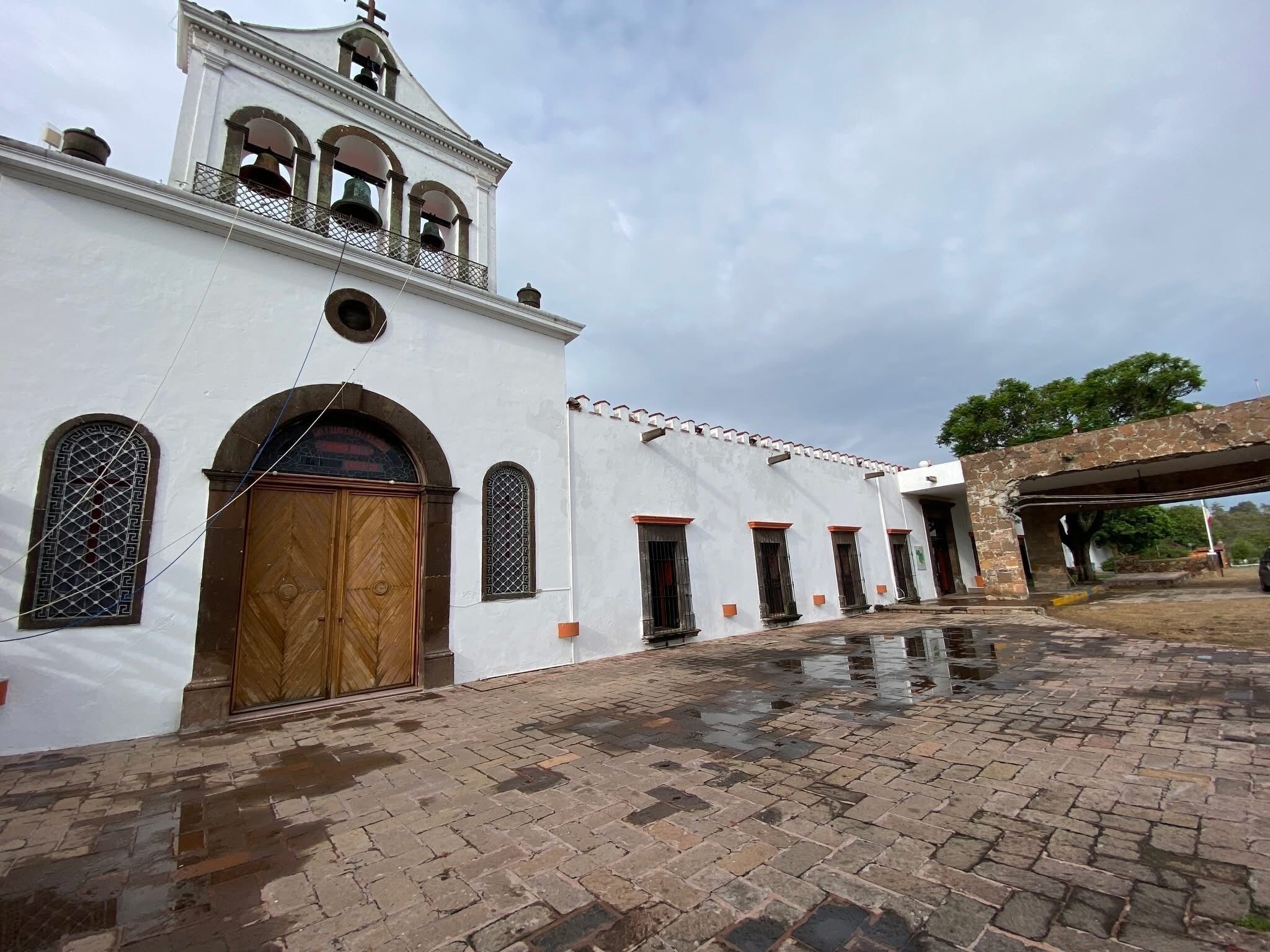 Fachada de la propiedad