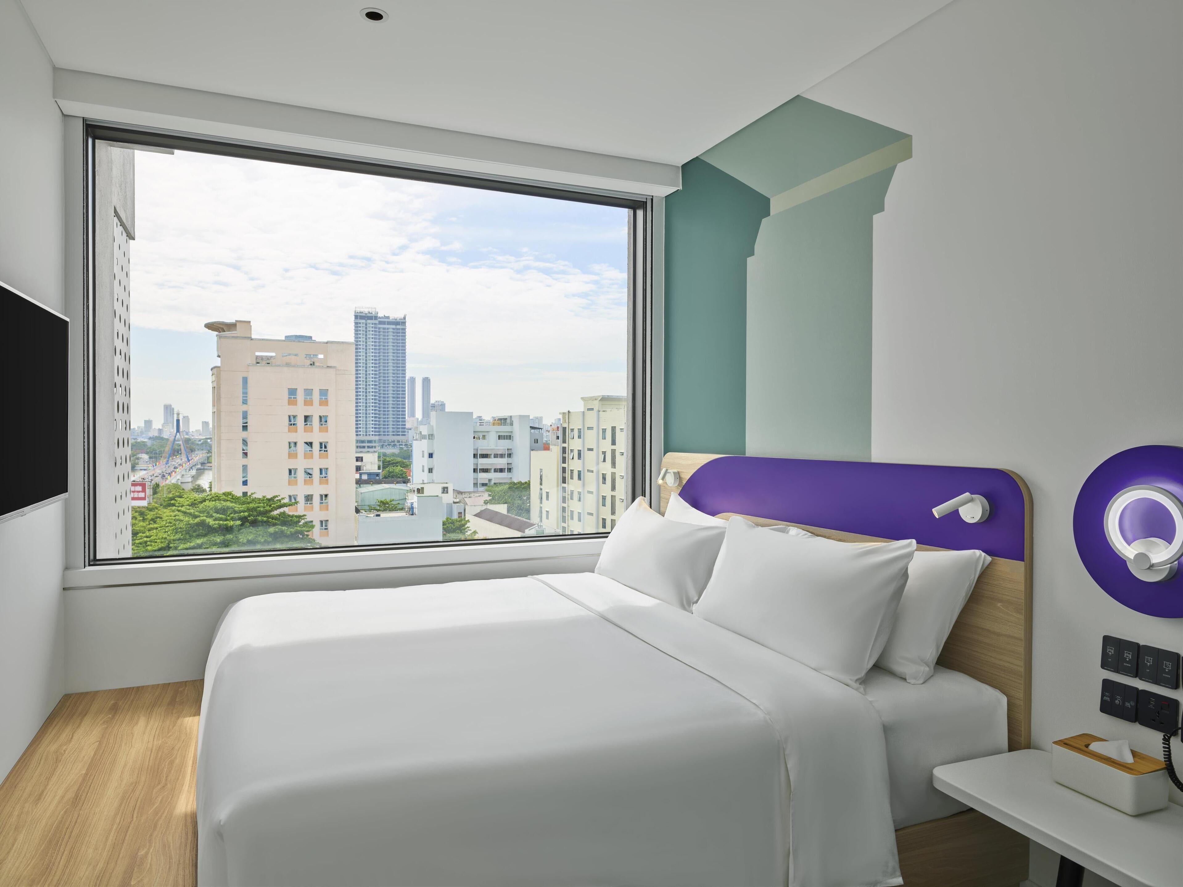 In-room safe, desk, laptop workspace, blackout drapes