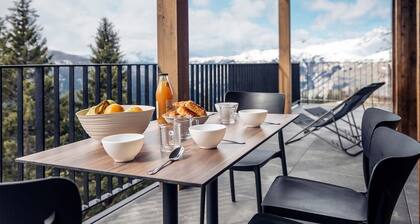 Luxe alpin | Bain à remous + vue imprenable