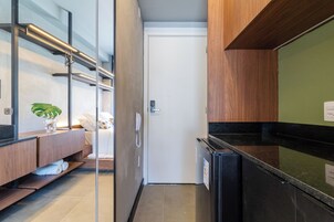 Estúdio clássico | Cortinas blackout, Wi-Fi de cortesia