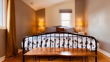 1 makuuhuone, työpöytä, silitysrauta/-lauta, ilmainen Wi-Fi