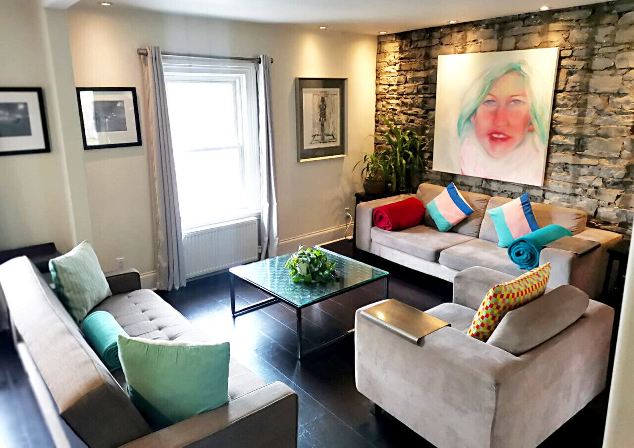 Spacious Historic Downtown Stableman`s House Loft - Kingston