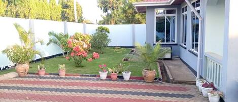 Majoituspaikan julkisivu