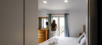 Sunset Pool House in Feteira