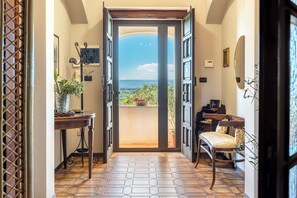 Comfort Apartment | Living area | 30-inch TV with satellite channels