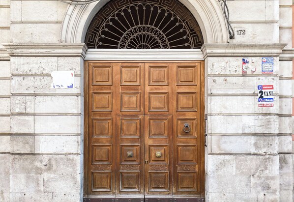 Fassade der Unterkunft