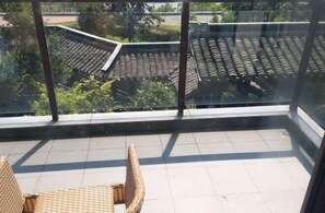 Utsikt fra overnattingsstedet