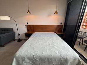 1 bedroom, WiFi, bed sheets - Department 1 Colima (Colima)