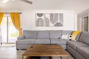 Smart TV, ping pong, books