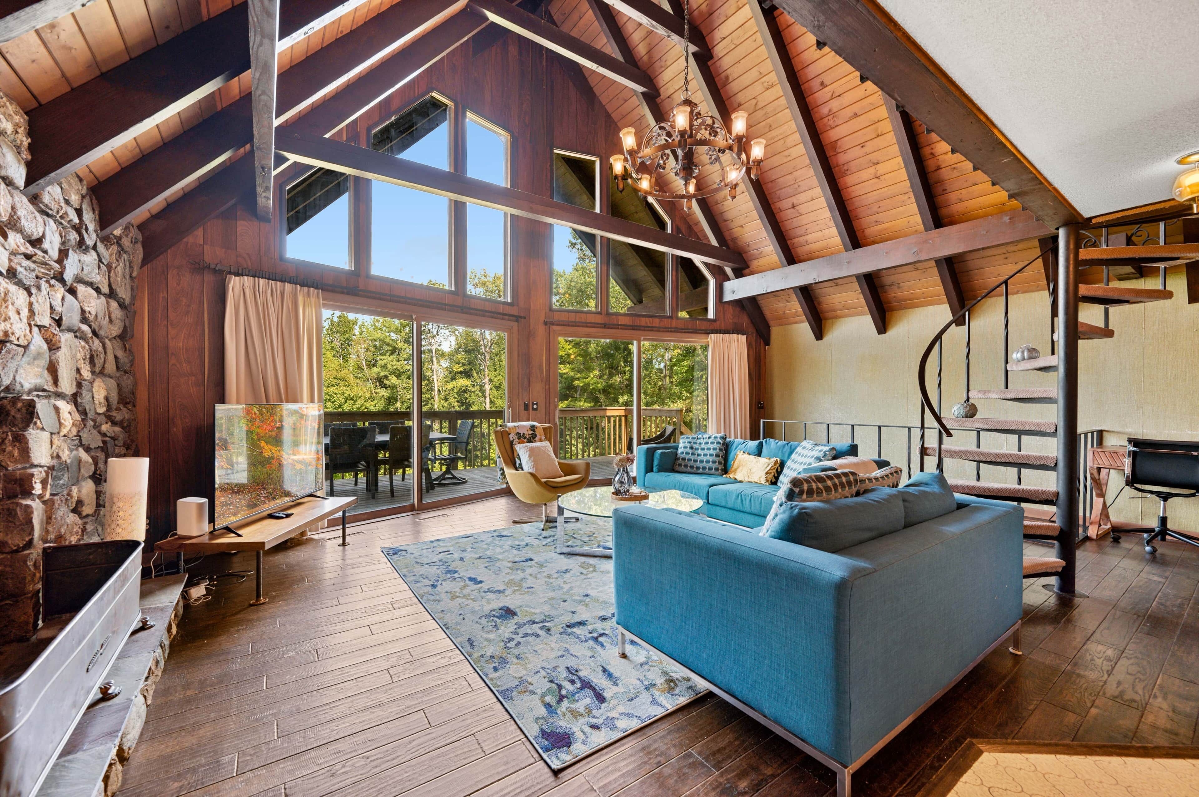 تلفزيون ذكي، مدفأة، كرة قدم الطاولة، كُتُب