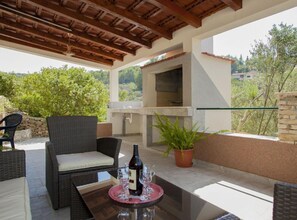 Terrace/patio - House B - 45 m from The Sea (Vela Luka)