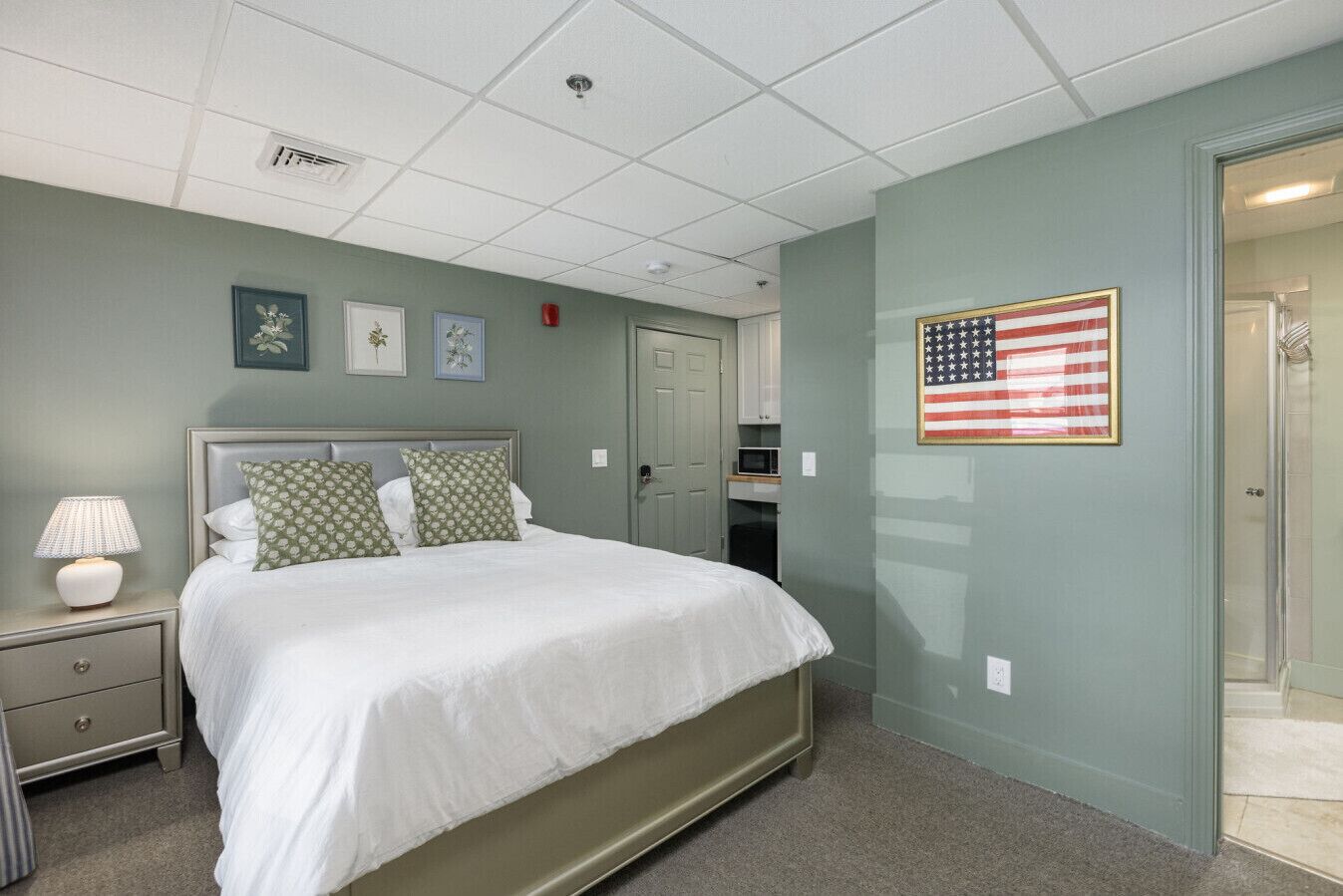 1 soverom, strykejern/-brett, wi-fi og sengetøy