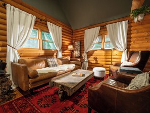 TV connectée, cheminée