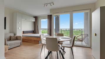 Comfort Studio, Balcony | Iron/ironing board, free WiFi