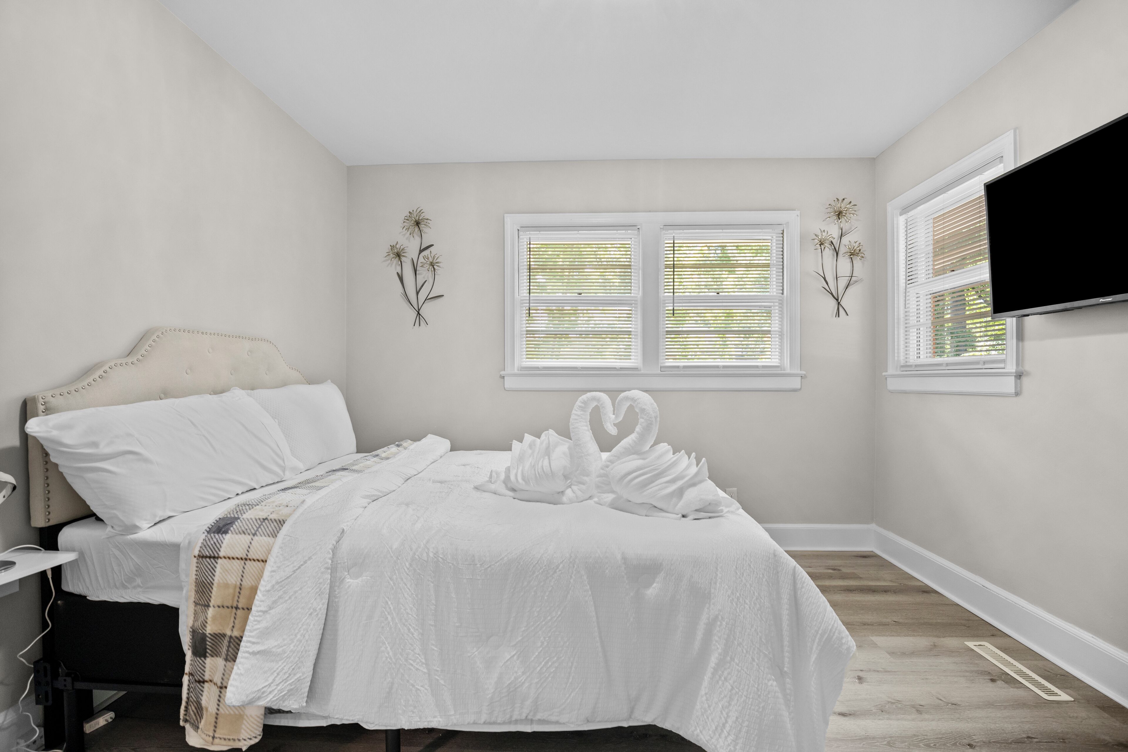 2 Schlafzimmer, Bügeleisen/Bügelbrett, kostenloses WLAN, Bettwäsche