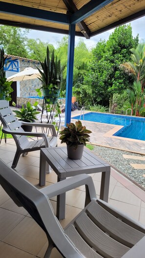Outdoor pool - La María Nature Reserve - Total connection with nature in Quindío (Armenia)