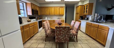 Microwave, oven, stovetop