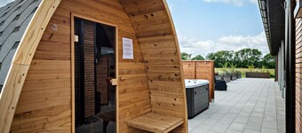 Bonita casa en Hadsund con sauna