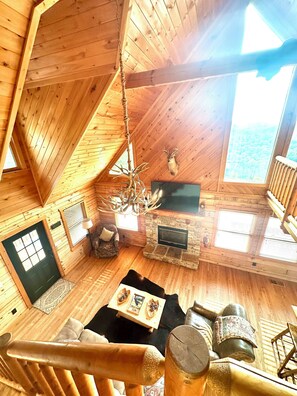 Smart TV, DVD player, books