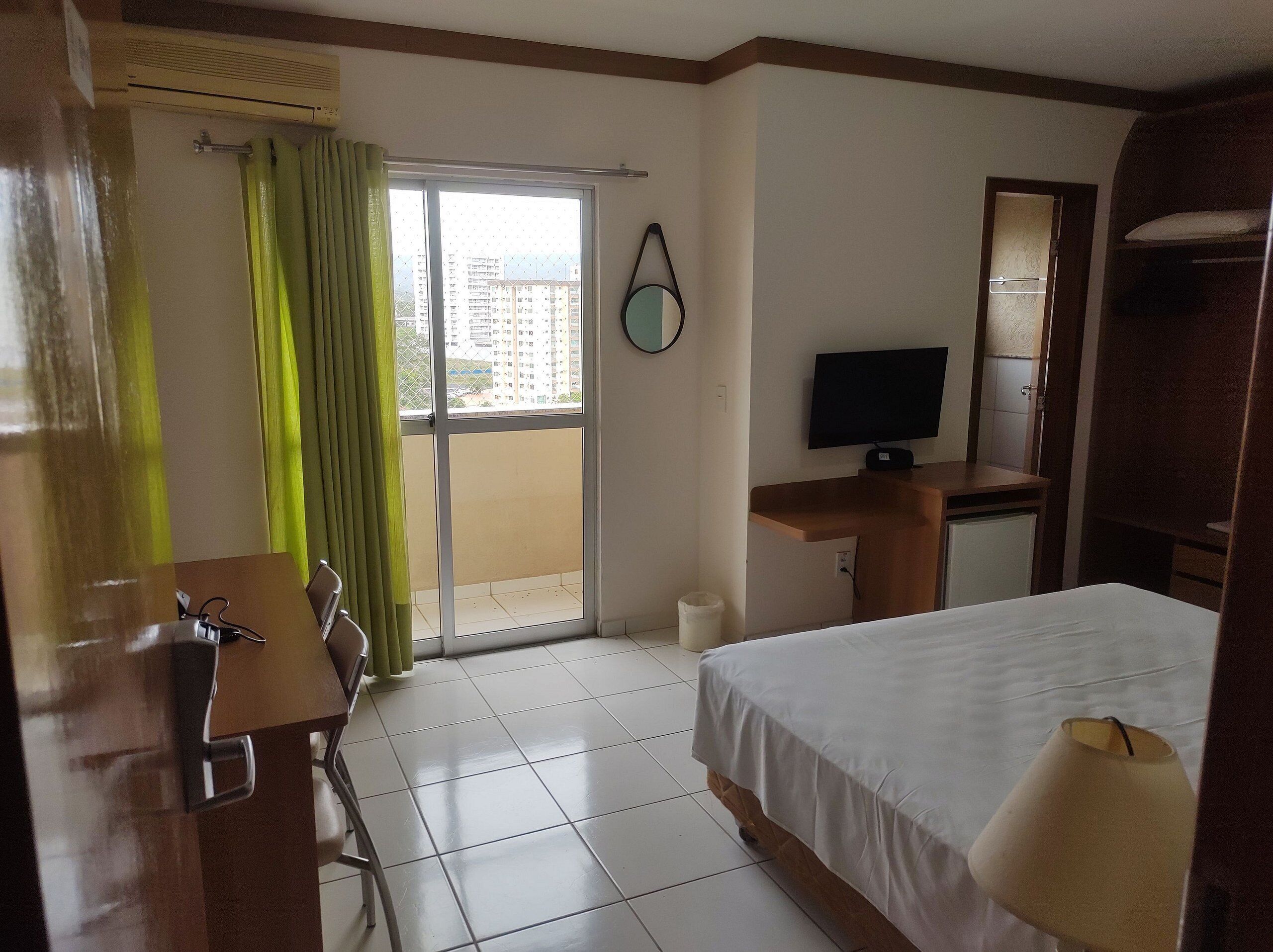 Basic Apartment | Blackout drapes, free WiFi, bed sheets