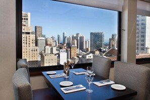 Breakfast and dinner served, American cuisine