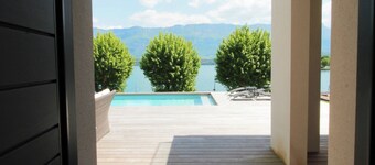 Villa d'exception Piscine vue et accès lac direct