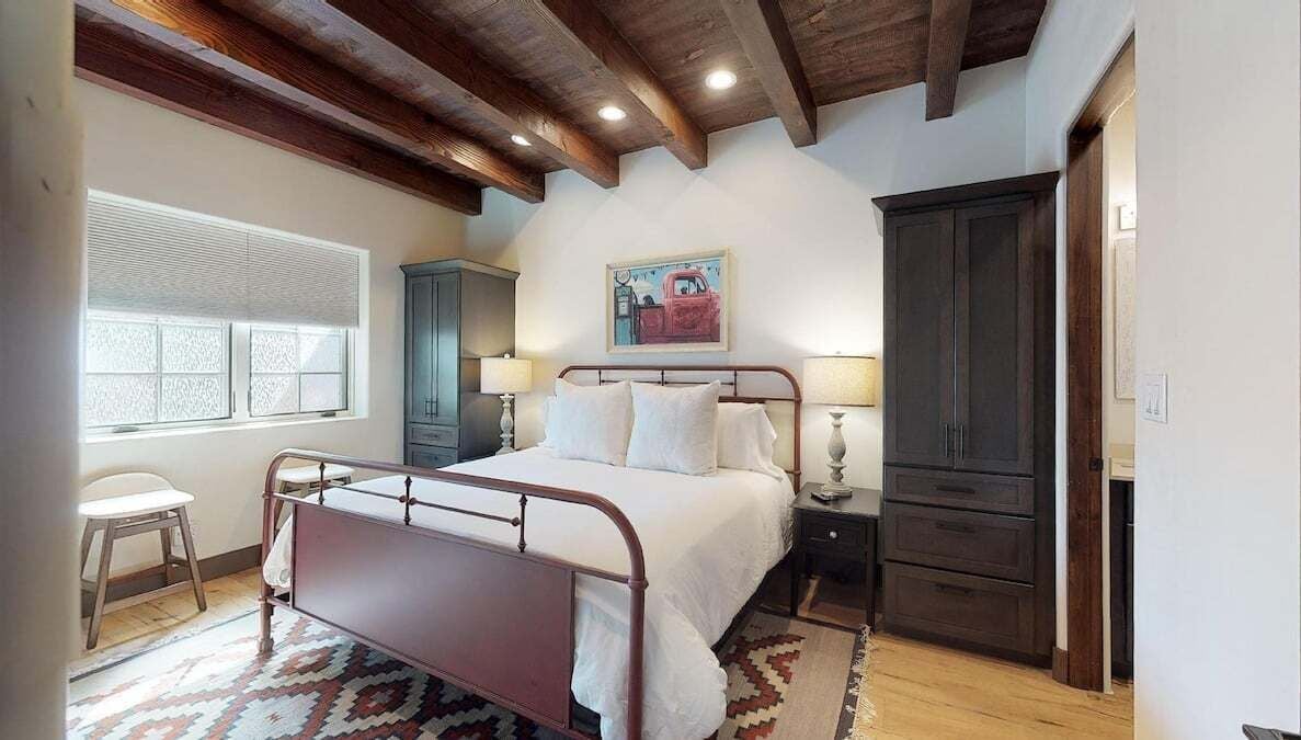 2 bedrooms, iron/ironing board, travel crib, WiFi