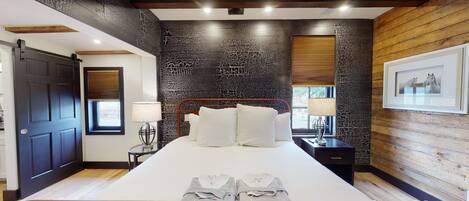 2 bedrooms, iron/ironing board, travel crib, WiFi