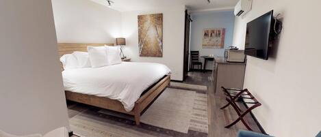 1 bedroom, iron/ironing board, travel crib, WiFi