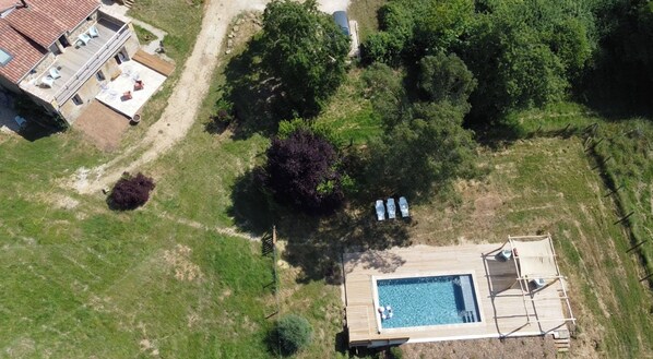 Exterior - Charming country cottage with swimming pool (Molières)